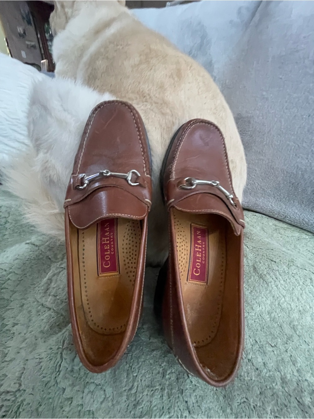 Cole Haan women’s Tan Leather Bit 👞